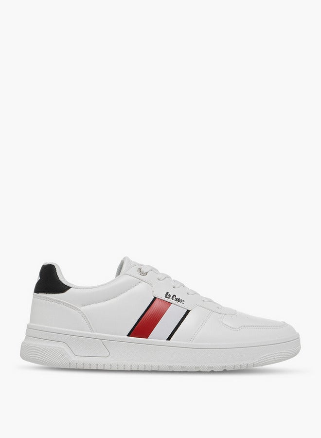 Lee Cooper Men's Panelled Sneakers with Lace-Up Closure - Image 3