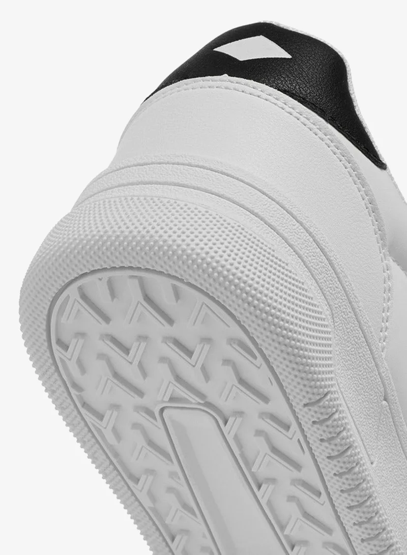 Lee Cooper WHITE Men's Panelled Sneakers with Lace-Up Closure for Men | Best Price UAE