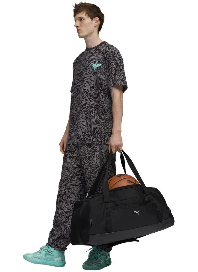 Puma Crystal Black-AOP Melo World Oversized Tee Men for Men | Best Price UAE
