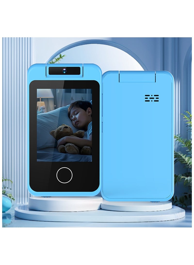 BlueFire Kids Digital Camera with 2.4" HD Rotating Touch Screen, 1080P Video & 8MP Photos, Fun Filters, Puzzle Games, Voice Recording, Rechargeable Toddler Camera with 32GB Card Included, Perfect Birthday & Christmas Gift Toy - Image 3