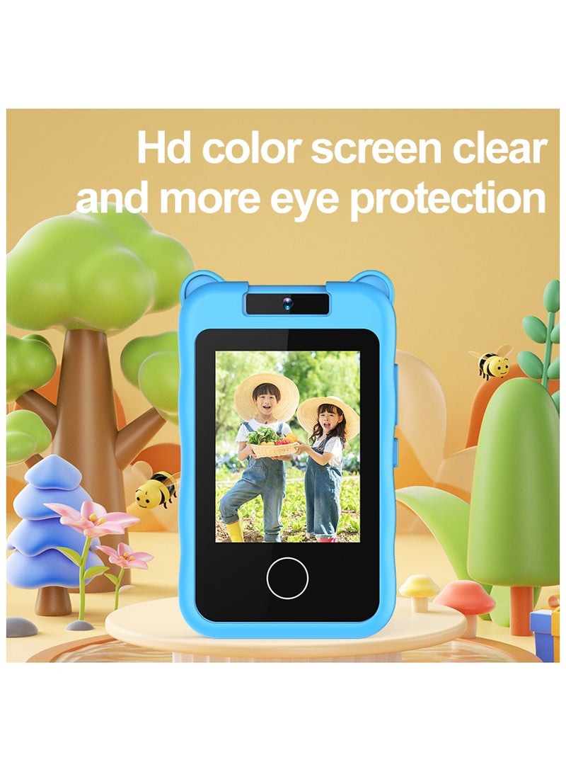 BlueFire Kids Digital Camera with 2.4" HD Rotating Touch Screen, 1080P Video & 8MP Photos, Fun Filters, Puzzle Games, Voice Recording, Rechargeable Toddler Camera with 32GB Card Included, Perfect Birthday & Christmas Gift Toy - Image 5