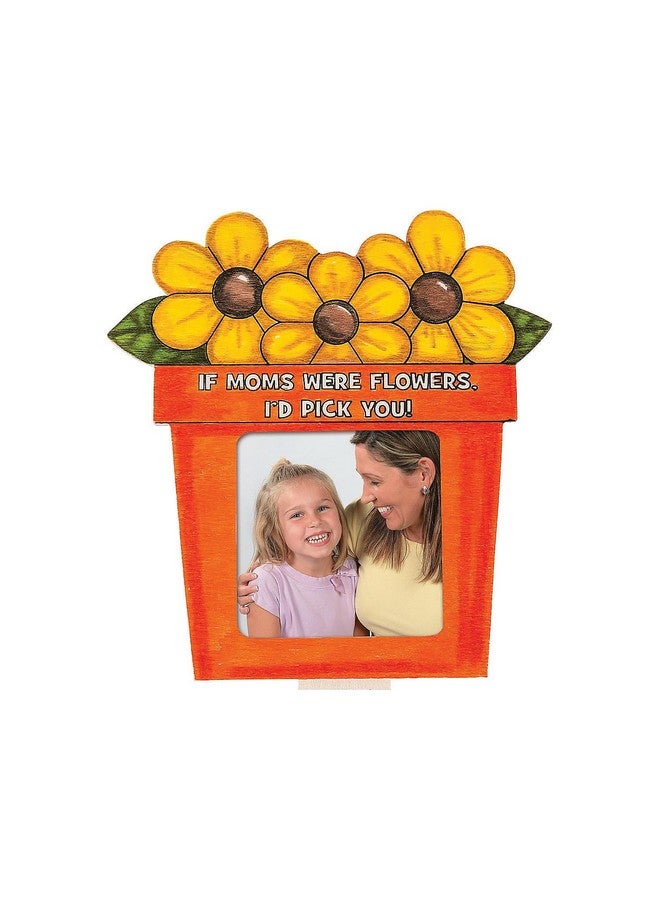 Fun Express Color Your Own Wood Mother's Day Frame - Makes 12 - DIY Craft Gifts for Kids - Image 2