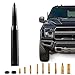 BJSIA Universal Car Truck Antenna Replacement Compatible with Ford F150 F250 F350 Dodge Ram 1500 2500 3500 Chevrolet Silverado GMC Heavy Duty Pickup Truck Radio Replacement Car Accessories Black - Image 2