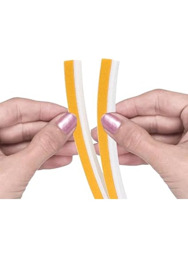 6M Self Adhesive Foam Seal Strip for Air, Draft, Dust, and Gaps for Windows, Doors, and Windows Easy to Install (White) - Image 1