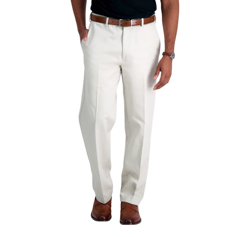 Haggar Men's Work To Weekend No Iron Flat Front Pant Reg. And Big & Tall Sizes - Image 3
