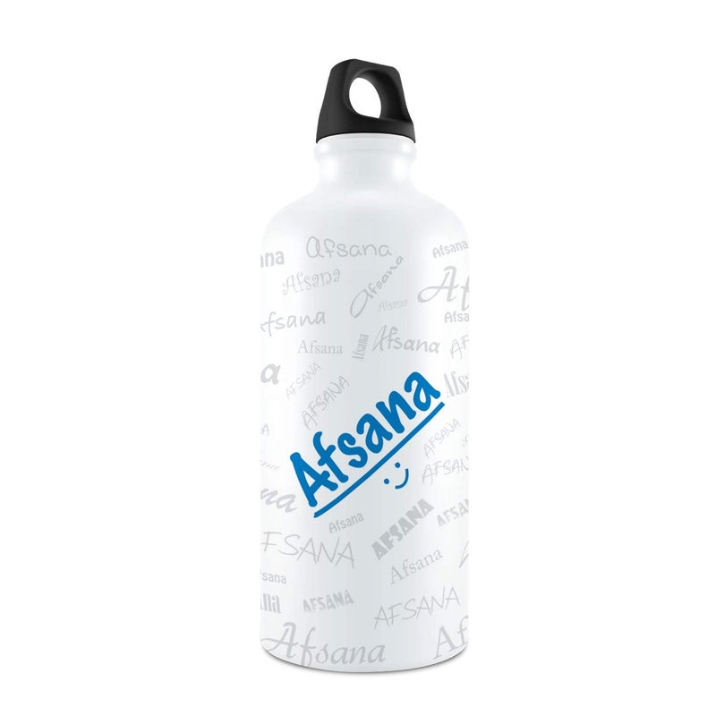 Hot Muggs Me Graffiti Bottle - Afsana Personalised Name Steel, 750ml, 1 Unit, Multicolor, Standard - Image 5