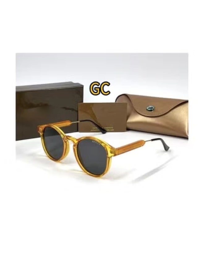 جي سي GC الإيطالية صنع النمط الفاخر الأخضر المستقطب النظارات الشمسية