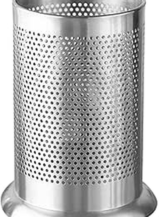 Stainless Steel Utensil Holder Organizer 10x17 2x12 2cm Multifunctional Kitchen Storage - Image 1