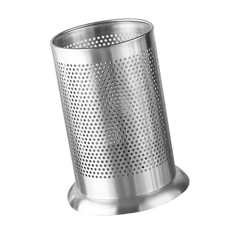 Stainless Steel Utensil Holder Organizer 10x17 2x12 2cm Multifunctional Kitchen Storage - Image 5