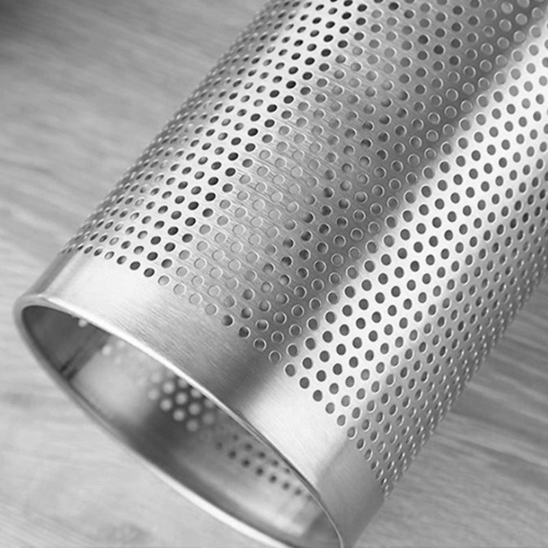 Stainless Steel Utensil Holder Organizer 10x17 2x12 2cm Multifunctional Kitchen Storage - Image 3