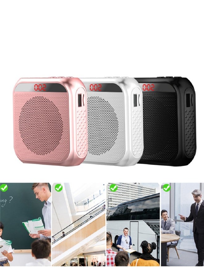 FLOWING Portable Rechargeable Voice Amplifier with Wired Microphone Headset  - Image 4