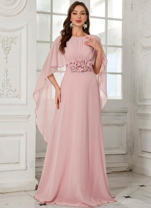 Zurity Women Dress || Western Dresses for Women || Maxi Dress (D-02-PINK-M) - Image 2