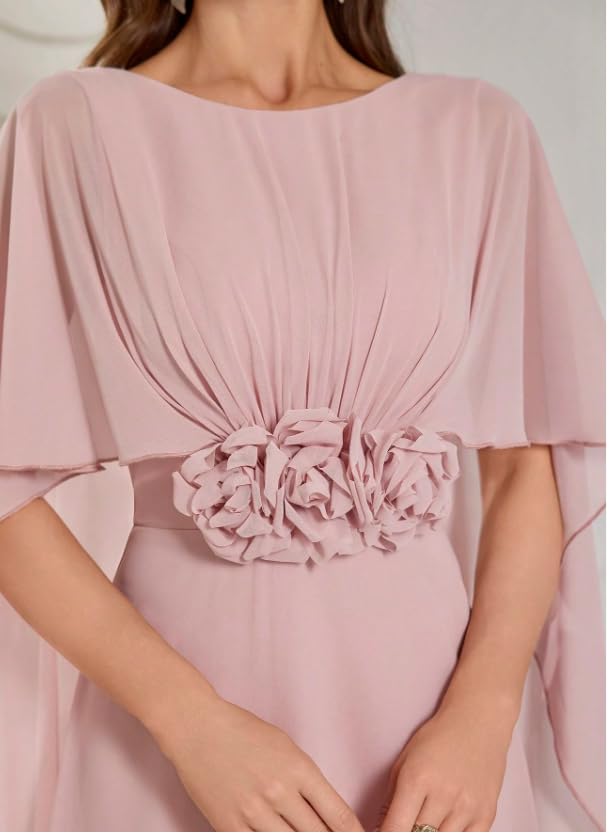 Zurity Women Dress || Western Dresses for Women || Maxi Dress (D-02-PINK-M) - Image 5