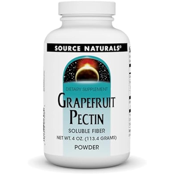Source Naturals Grapefruit Pectin, Soluble Fiber - Dietary Supplement - 4 oz POWDER - Image 1