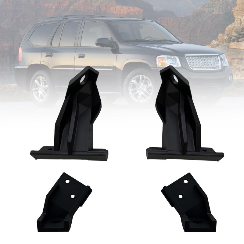 Zyklonix 2 Pack Door Panel Bracket Left Driver Side and Right Passenger Side For 20022009 GMC Envoy Ascender 20032008 Saab 97x 20052009 - Image 2