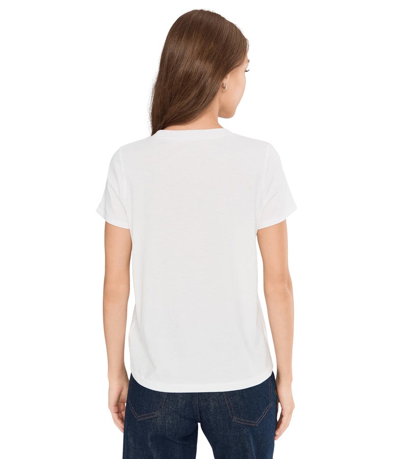 Made Well Madewell Women's Northside Vintage Tee, White Wash, M - Image 4