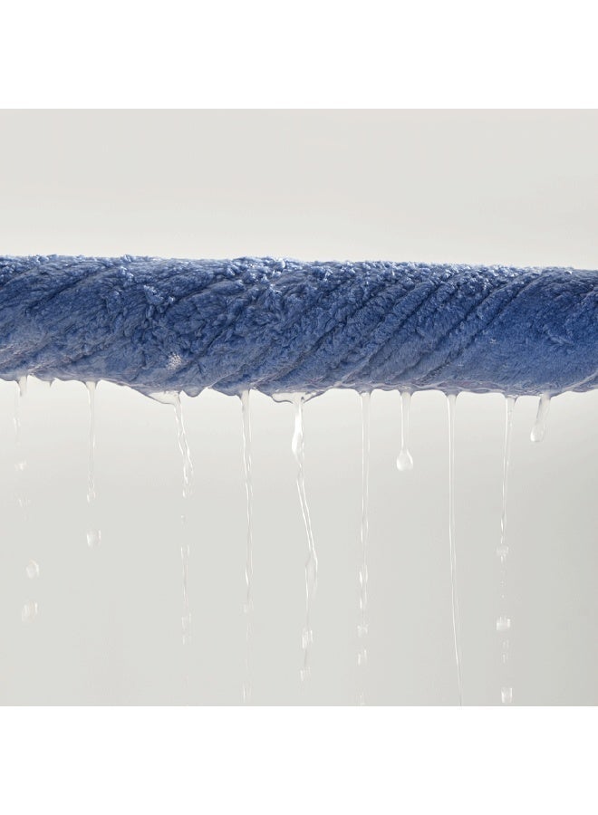 Reefi Modern Quick-Dry Towel, Petrol Blue, Face - Image 3