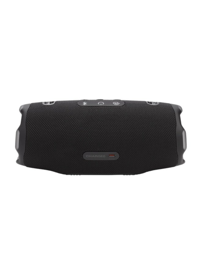JBL Charge 6 Portable Speaker, JBL Pro Sound, AI Sound Boost, 28 Hours Playtime, IP68 Waterproof & Dustproof, Powerbank Function, Auracast, Bluetooth 5.4, Black - JBLCHARGE6BLK JBLCHARGE6BLK black - Image 3