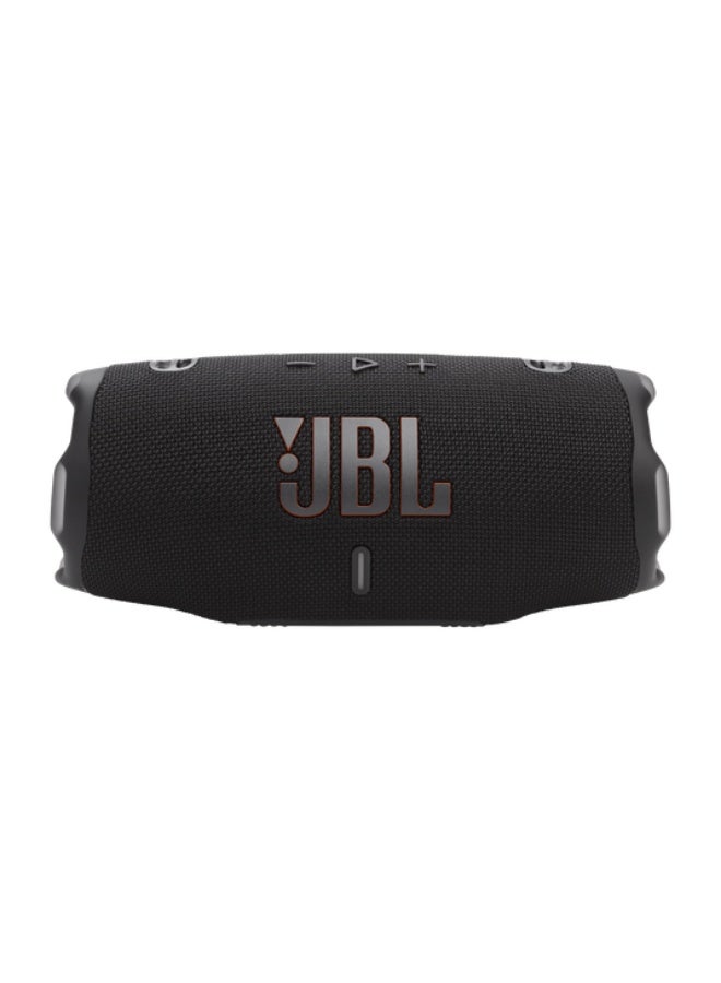 JBL Charge 6 Portable Speaker, JBL Pro Sound, AI Sound Boost, 28 Hours Playtime, IP68 Waterproof & Dustproof, Powerbank Function, Auracast, Bluetooth 5.4, Black - JBLCHARGE6BLK JBLCHARGE6BLK black - Image 2