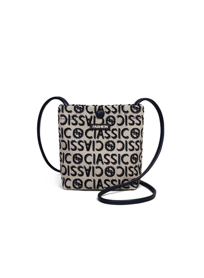 Yuyula Handbag For Women, Bucket Bag, Commuter Canvas Shoulder Crossbody Phone Bag, Birthday Gift With High-end Feel For Girlfriend Or Wife - Image 2