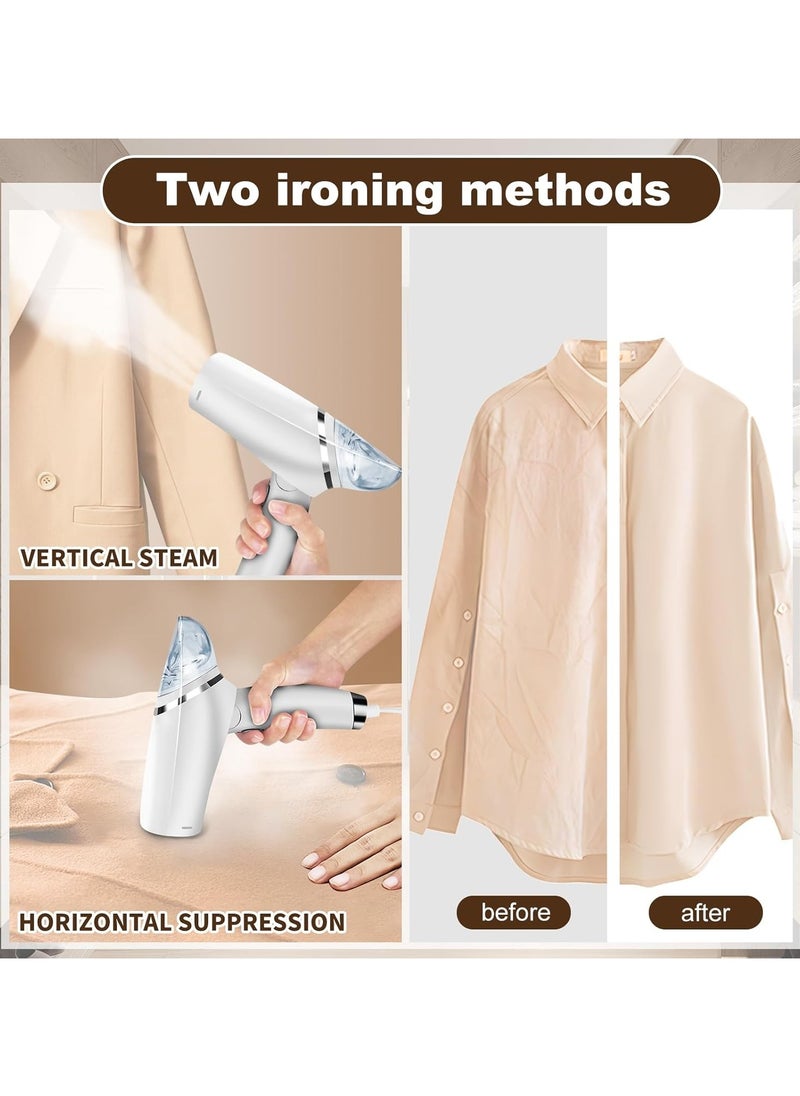 Handheld Garment Steamer|Foldable Garment Steamer Iron High-Power 30S Fast Heating Ironing Wrinkle Remover