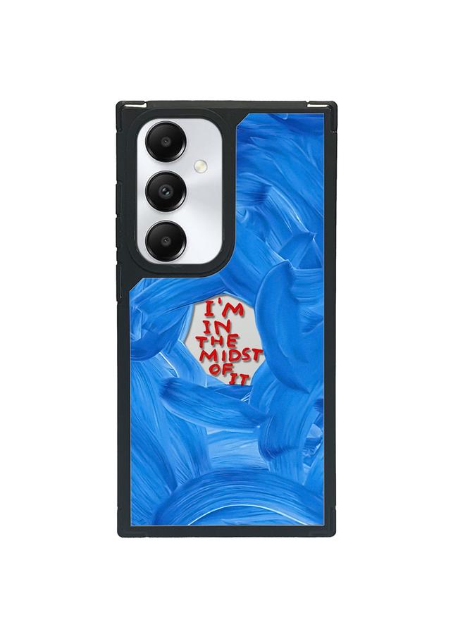 اس-توب جراب لهاتف Samsung Galaxy A55 5G بنمط فني إبداعي مع تغطية كاملة - Image 1