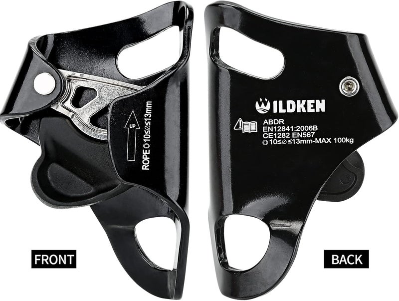 WILDKEN Rock Climbing Chest Ascender Climbing Mountaineering Tree Arborist Climbing Rappelling Equip for 10-13mm Rope - Image 3