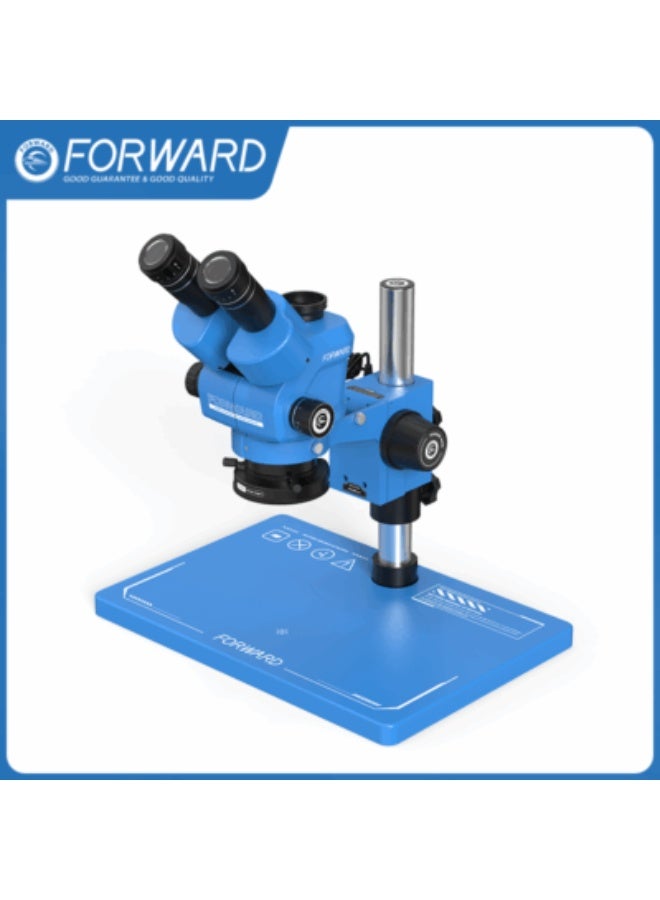 Forward FW-C55Pro-S Synchronous Zoom Trinocular Stereo Microscope - Image 2