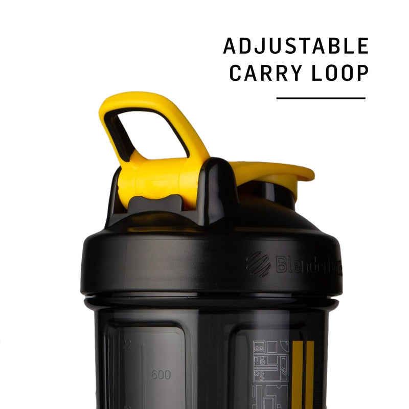 BlenderBottle زجاجة خلط بلندر بوتل ستار وورز برو سيريز مثالية لمخفوقات البروتين وما قبل التمرين، 28 أونصة، خوذة دارث فيدر (عبوة من 1) - Image 5