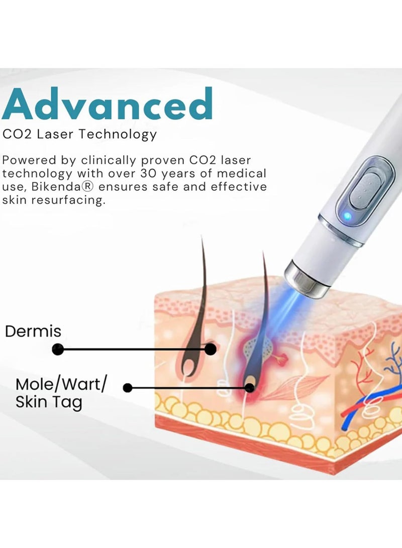 Mole and Wart Removal Pen, Non-Invasive Mole and Wart Removal, 2025 Upgrade New Skin Tag Removal Pen, Smoothes and Reduces Blemishes,Suitable for All Types - Image 2
