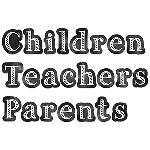 Creative Teaching Press CTP Chalkboard Punch-Out Letters for Classroom – Essential Homeschool Supplies – Top Back to School Supplies Creative Teaching Press - Image 4