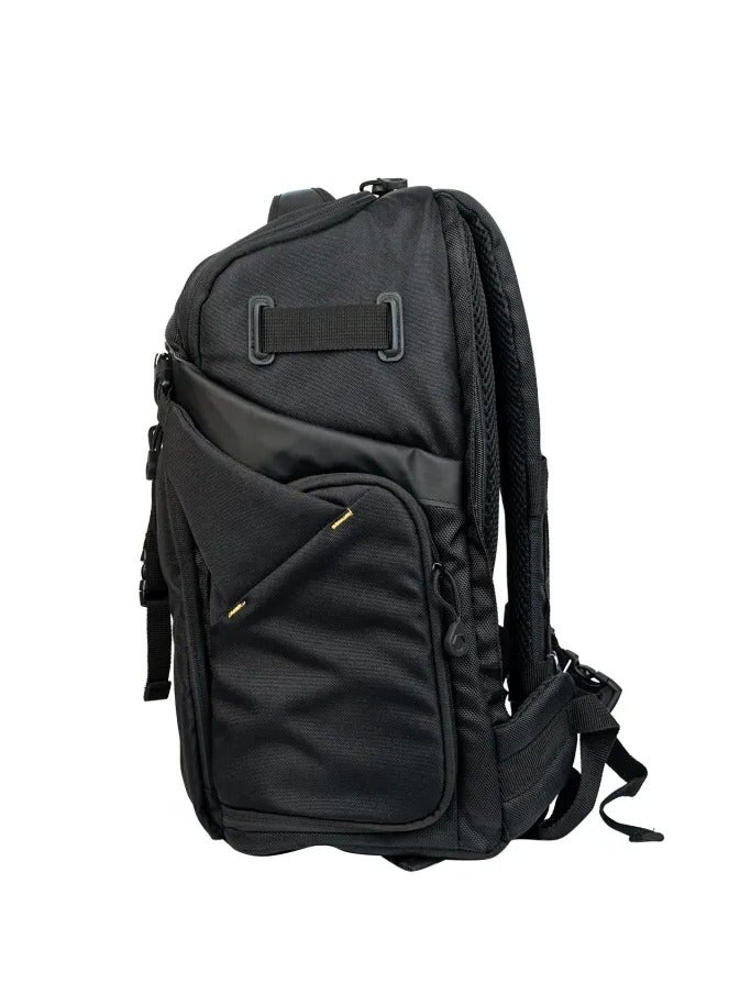 PROMAGE PROMAGE PMB-6000 Professional DSLR Camera Backpack – Grey, Laptop Compartment, Tripod Holder, Rain Cover, Padded Dividers  - Image 1
