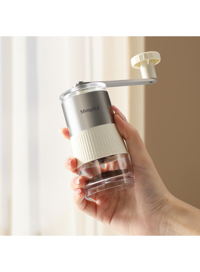 Mongdio Manual Coffee Grinder Portable Mini Coffee Bean Grinder Hand Crank Coffee Mill - Image 2