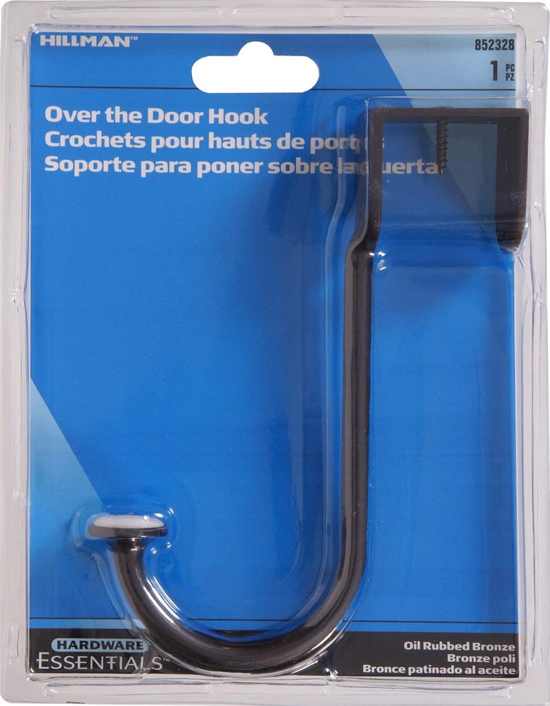 Hardware Essentials 852328 Over The Door Hook Oil Rubbed Bronze - Image 2