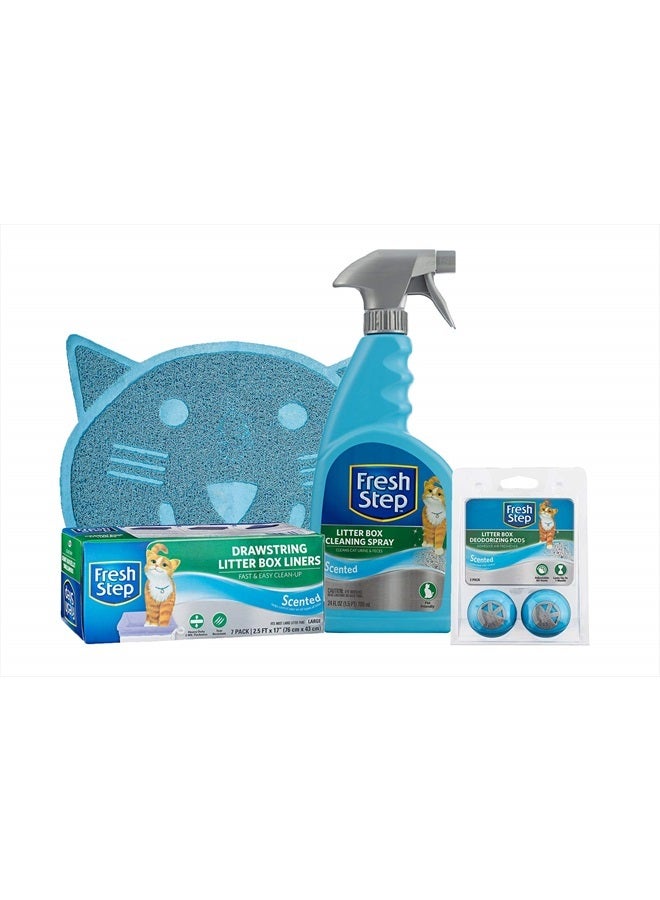 Fresh Step Litter Trapper Keeper | Cat Litter Mat | Cat-Shaped Litter Trapping Mat, Kitty Litter Mat Trapper for All Cats, Great for Cleaning Up After Your Cat - Image 4