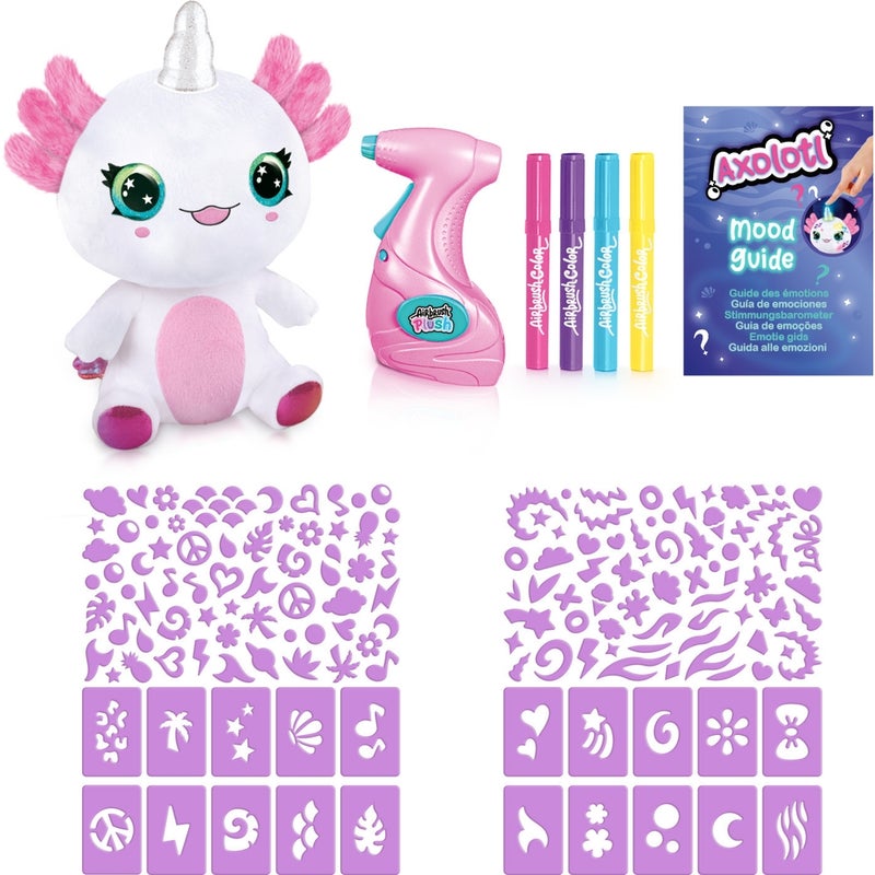 Canal Toys - Airbrush Plush Axolotlcorn Light Up - AIR049 - Image 3