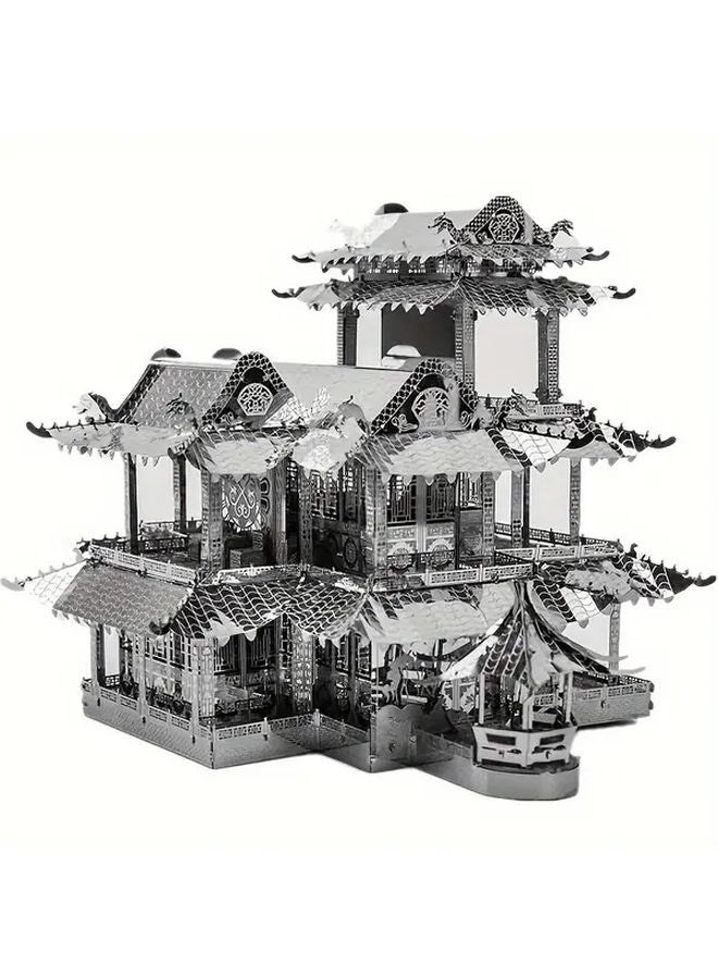Tianyin Pavilion 3D Puzzle DIY House Model Creative Building Toy Home Decoration Gift - Image 4
