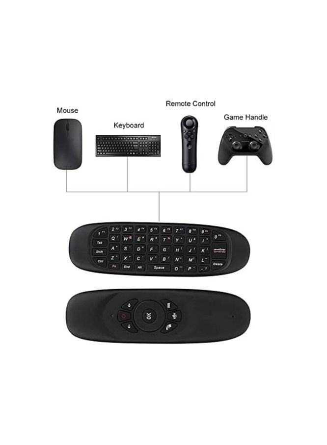 Universal TV Remote Control, Wireless Air Mouse With Keyboard for Smart TV, Set-Top Box, media player and More - Image 3
