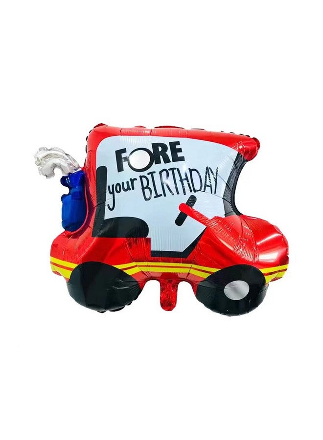 RS 6PCS Golf Foil Balloons Golf Cart Balloons Golf Ball Sports Balloons for Birthday Baby Shower Golf Themed Party Decorations Supplies - Image 2