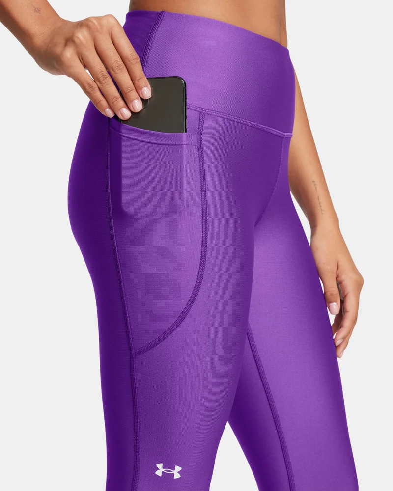 UNDER ARMOUR purple Women's UA Tech™ HeatGear® Training Leggings for Women | Best Price UAE