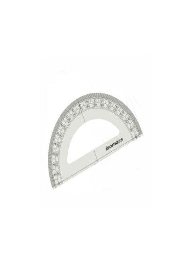 Isomars منقلة نصف دائرية - 6 بوصات - بلاستيك