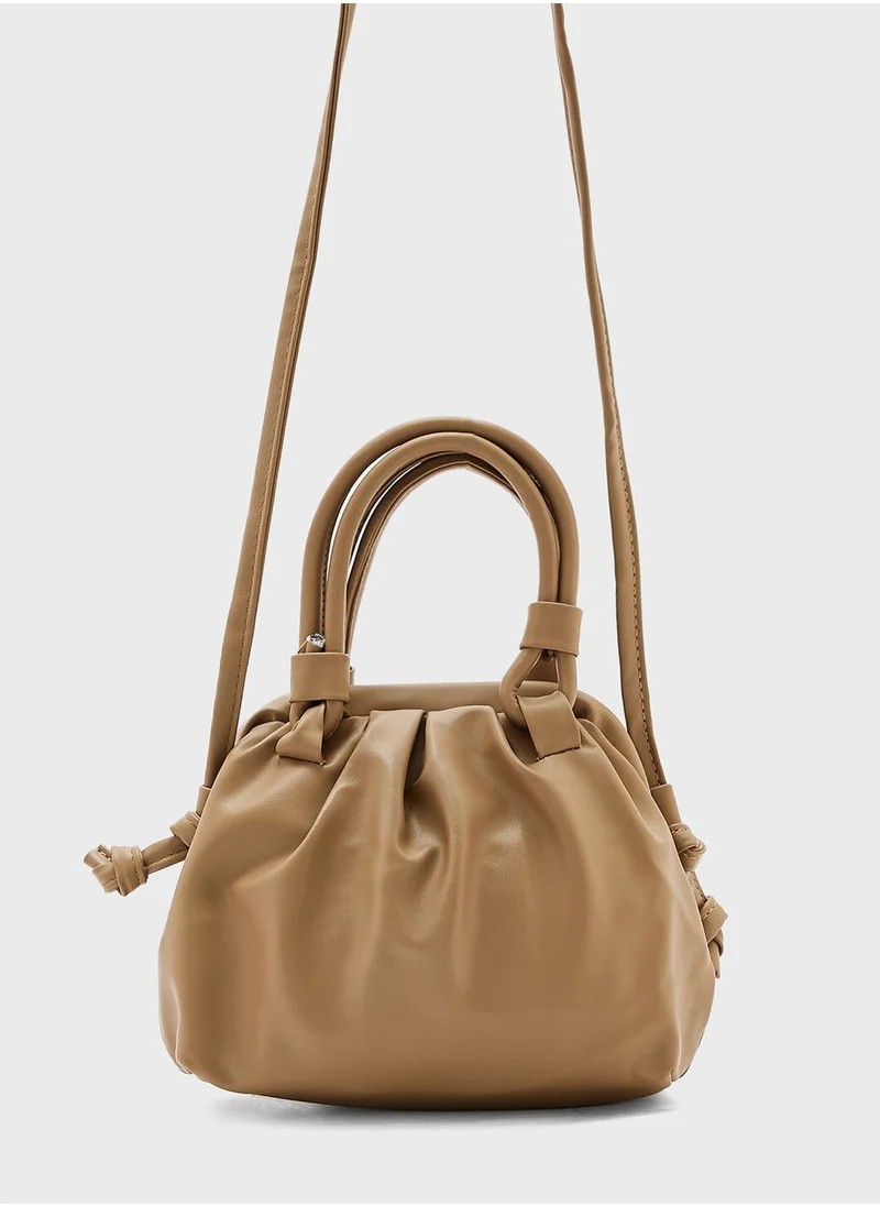 ELLA Pleated Satchel Bag