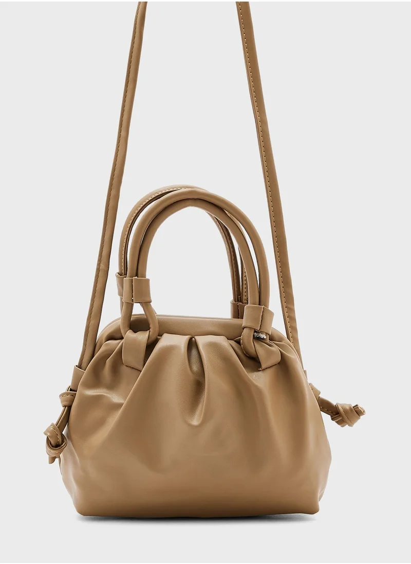 ايلا Pleated Satchel Bag