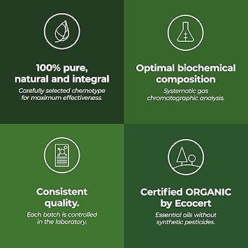 aromalabs BIO Patchouli Essential Oil 5mL 100 Pure Natural Chemotyped and ABCosmos Certified AROMA LABS French Brand - Image 4