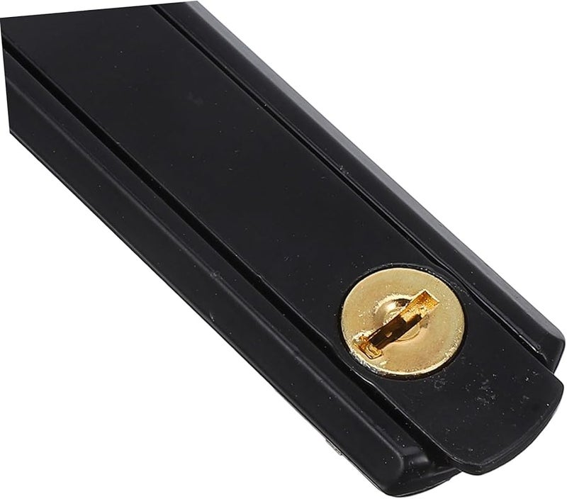 قفل أمان مفتاح مقبض مخفي لنافذة منزلقة من الفولاذ المقاوم للصدأ لأبواب الباتيو - Image 4