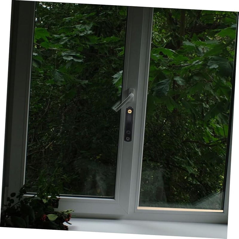 قفل أمان مفتاح مقبض مخفي لنافذة منزلقة من الفولاذ المقاوم للصدأ لأبواب الباتيو - Image 5