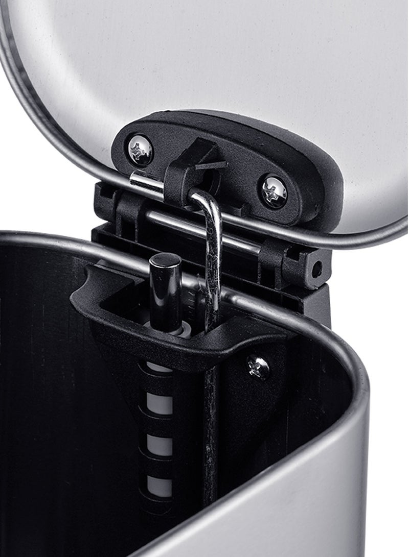 ايست من نون سلة مهملات للمطبخ سعة 20 لترًا/5.3 جالون، سلة مهملات سهلة الدوس بغطاء ناعم الإغلاق ودواسة قدم، مع دلو داخلي للمطبخ وغرفة النوم والحمام والمكتب - Image 5