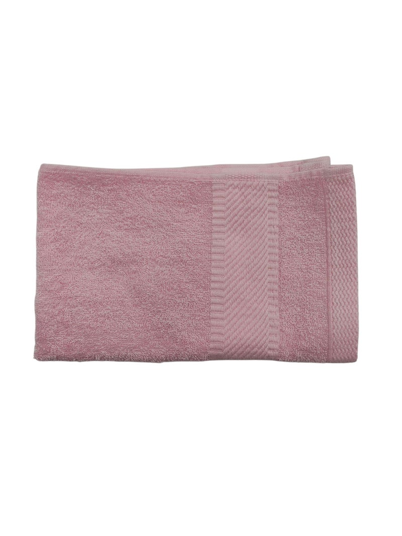 Diva Cotton Hand Towel, 30x50 cm - Pink - Image 3