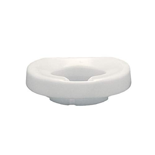 SP Ableware Maddak Tall-Ette 2-Inch Elevated Toilet Seat Compatible with Elongated and Standard Toilets (725831002) - Image 1