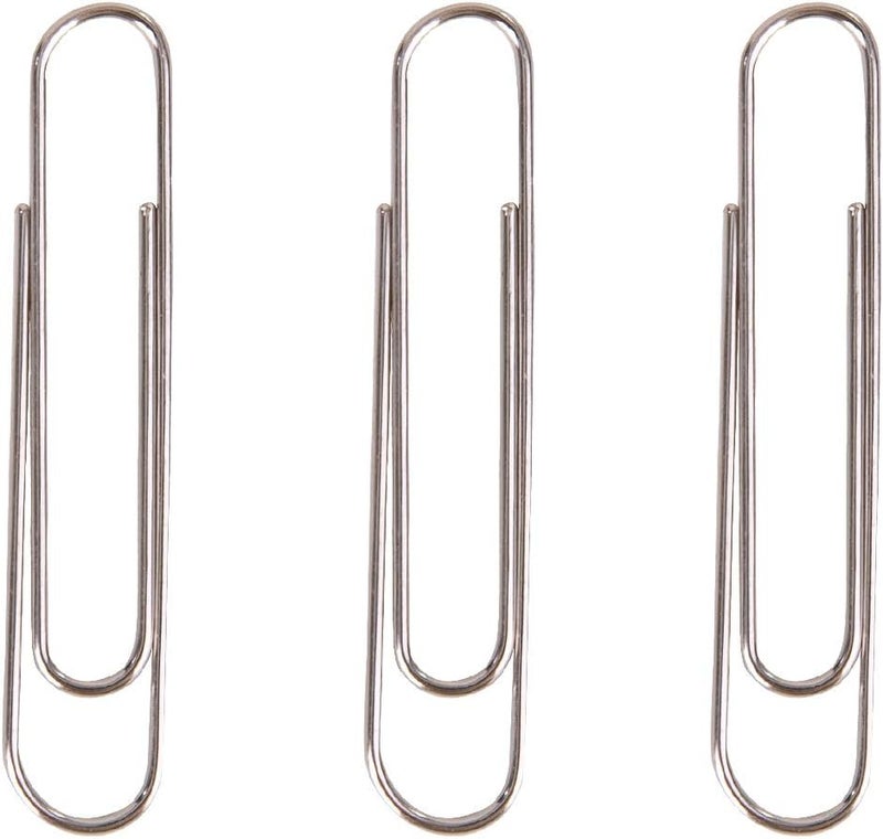 ديلي مشابك ورق، مقاس 50 مم، فضي - Image 2